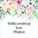 Spring Garden Square Gift Stickers Image 1 of 3